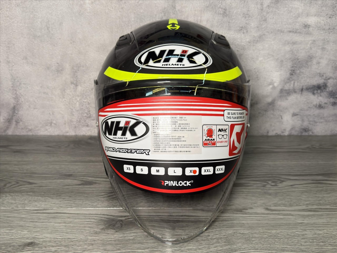 《遠古騎士》NHK S1 GP PRO 阿圖拉 亮黑黃 內藏墨片半罩式安全帽