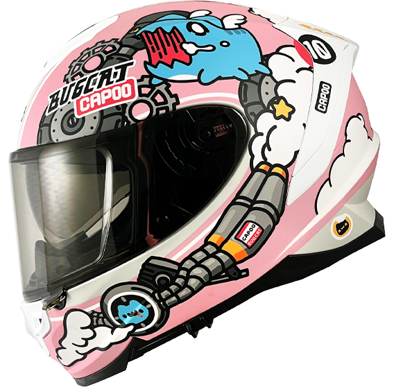 《遠古騎士》Nikko N806 #19 急速咖波安全帽 咖波安全帽 全罩 咖波貓貓蟲