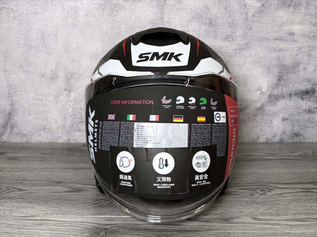 《遠古騎士》SMK GTJ 3/4安全帽 ESCAPE 解放者 MA213