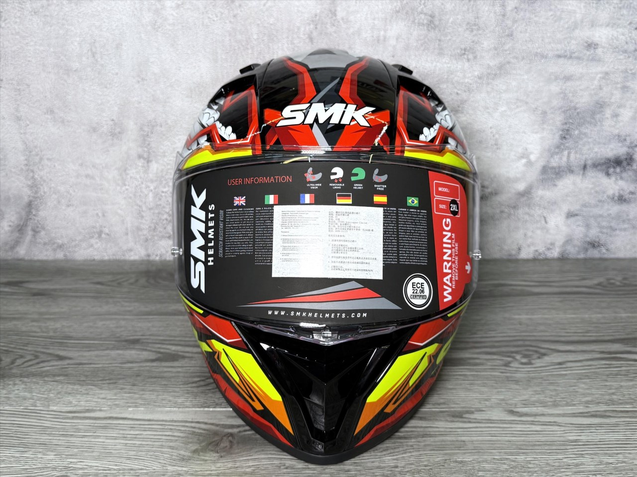 《遠古騎士》SMK 全罩安全帽 STELLAR TURBO 爆能動力 GL234