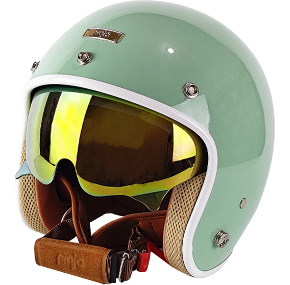 《遠古騎士》華泰 K806S Y漾蜜 K806Y 安全帽 復古帽 全可拆洗 內電鍍鏡片