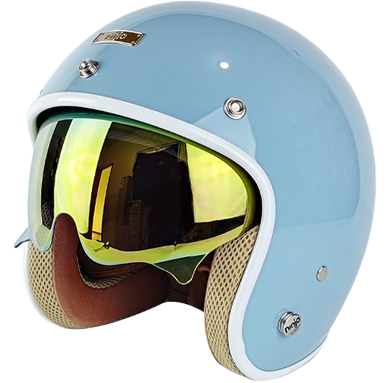 《遠古騎士》華泰 K806S Y漾蜜 K806Y 安全帽 復古帽 全可拆洗 內電鍍鏡片