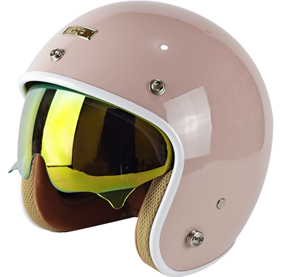 《遠古騎士》華泰 K806S Y漾蜜 K806Y 安全帽 復古帽 全可拆洗 內電鍍鏡片