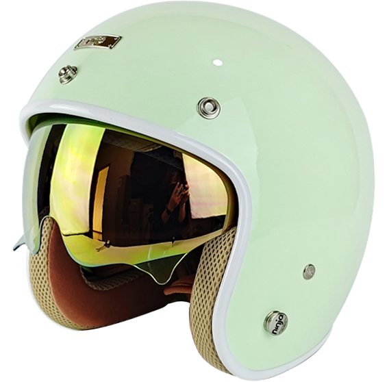 《遠古騎士》華泰 K806S Y漾蜜 K806Y 安全帽 復古帽 全可拆洗 內電鍍鏡片