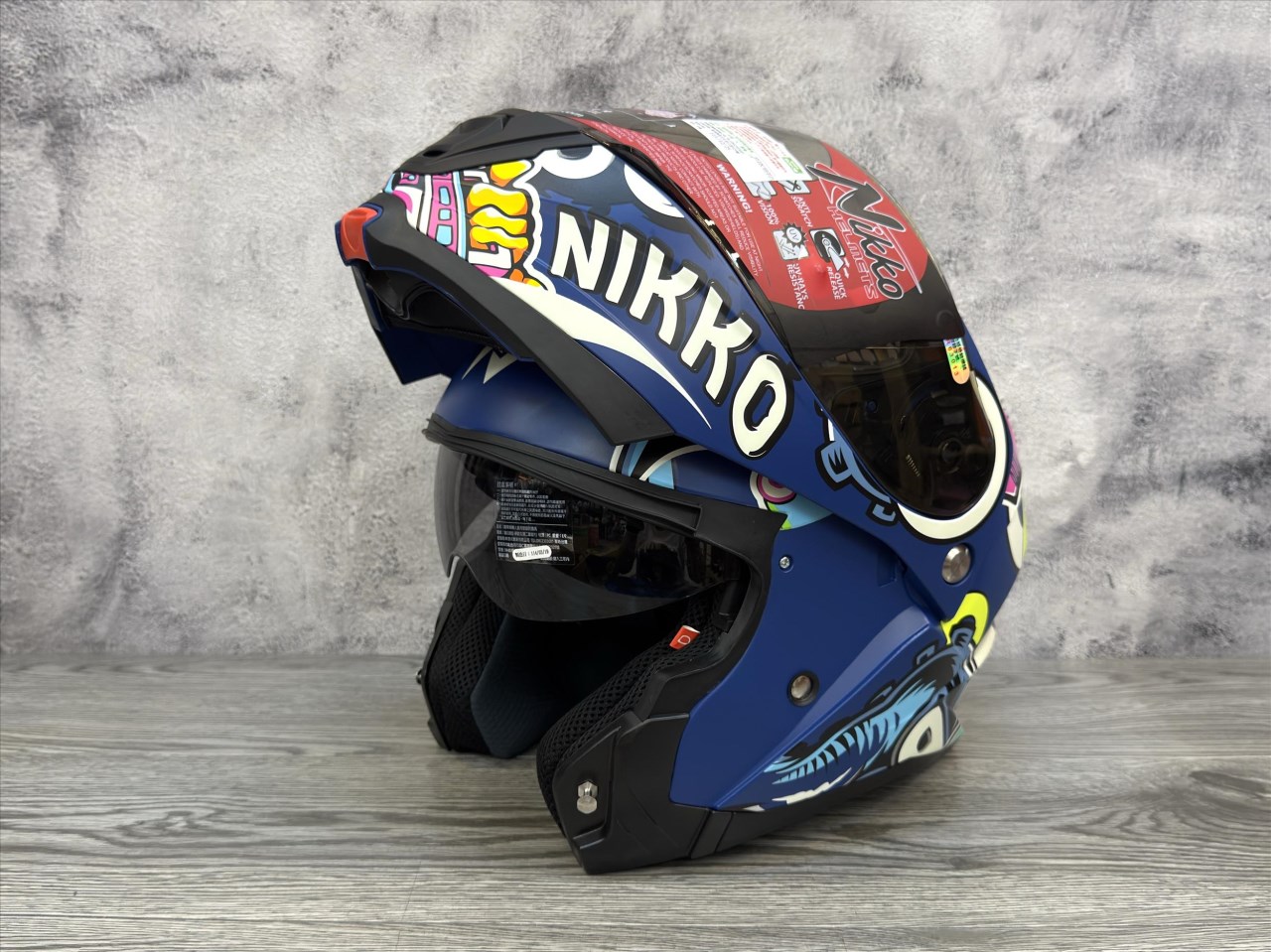 《遠古騎士》Nikko N902 #16 美式嘻哈 汽水帽 可樂帽 可掀式 全罩安全帽