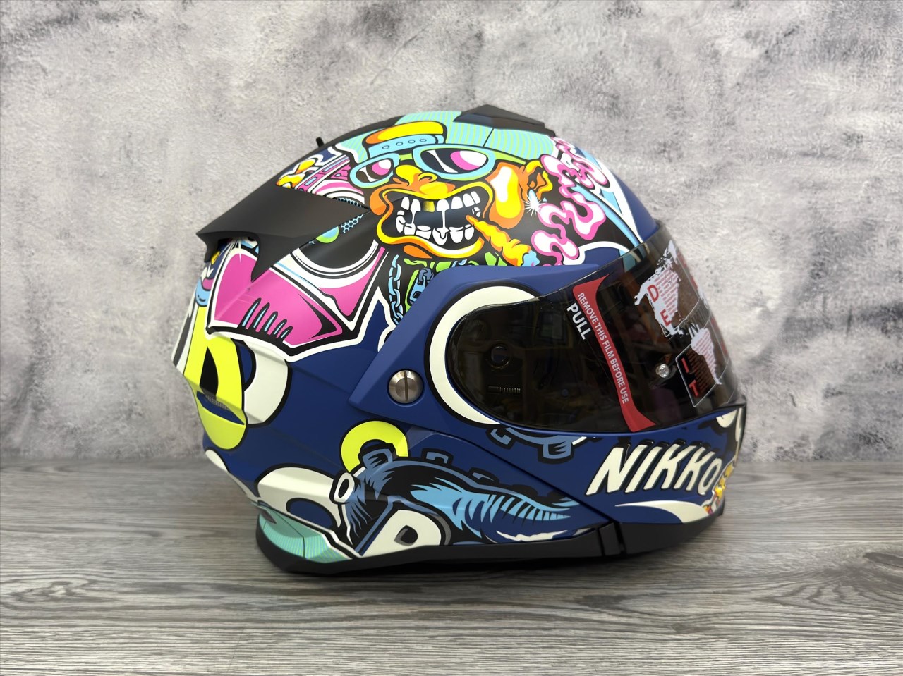 《遠古騎士》Nikko N902 #16 美式嘻哈 汽水帽 可樂帽 可掀式 全罩安全帽