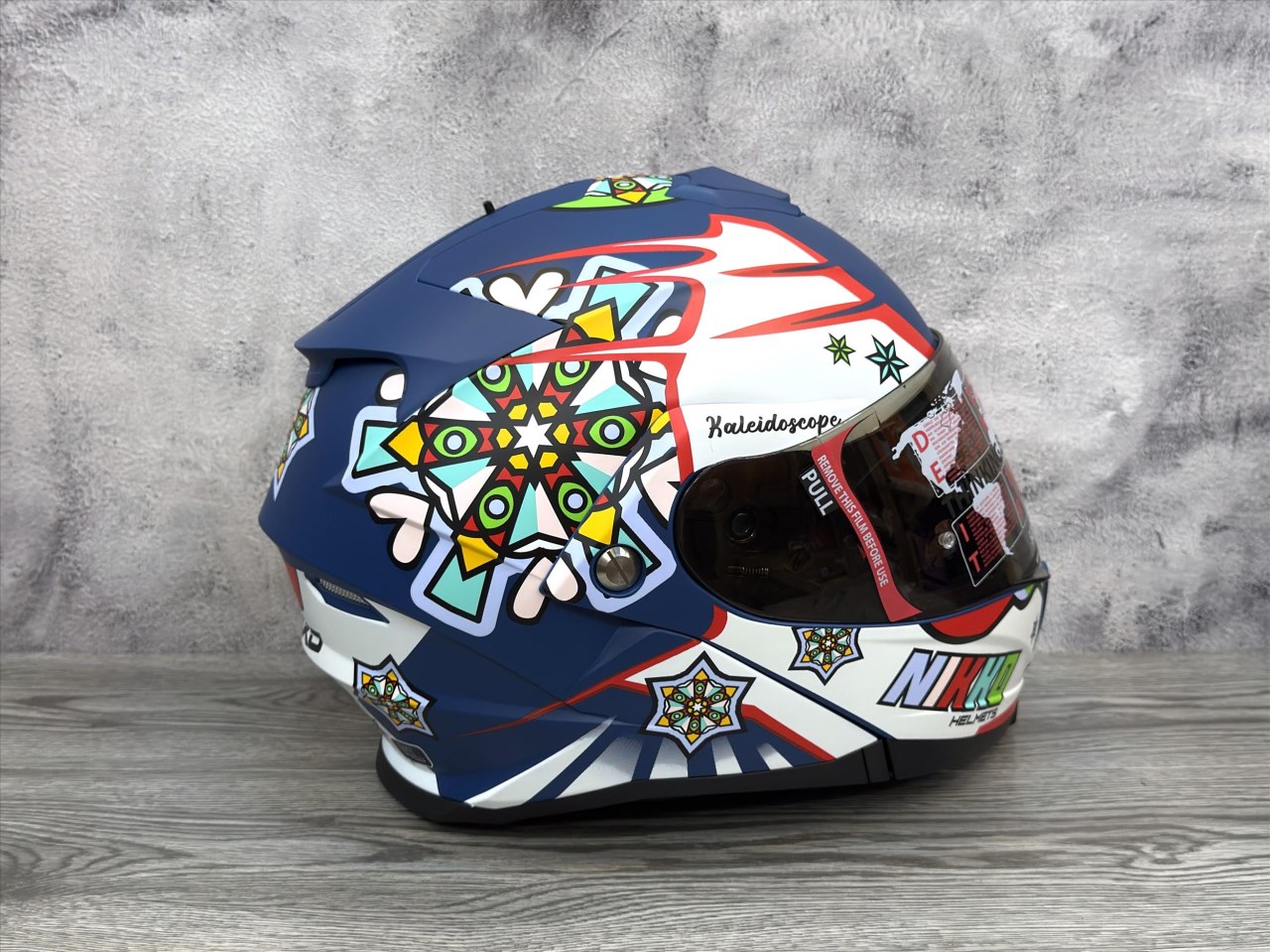 《遠古騎士》Nikko N902 #18 萬花筒 汽水帽 可樂帽 可掀式 全罩安全帽