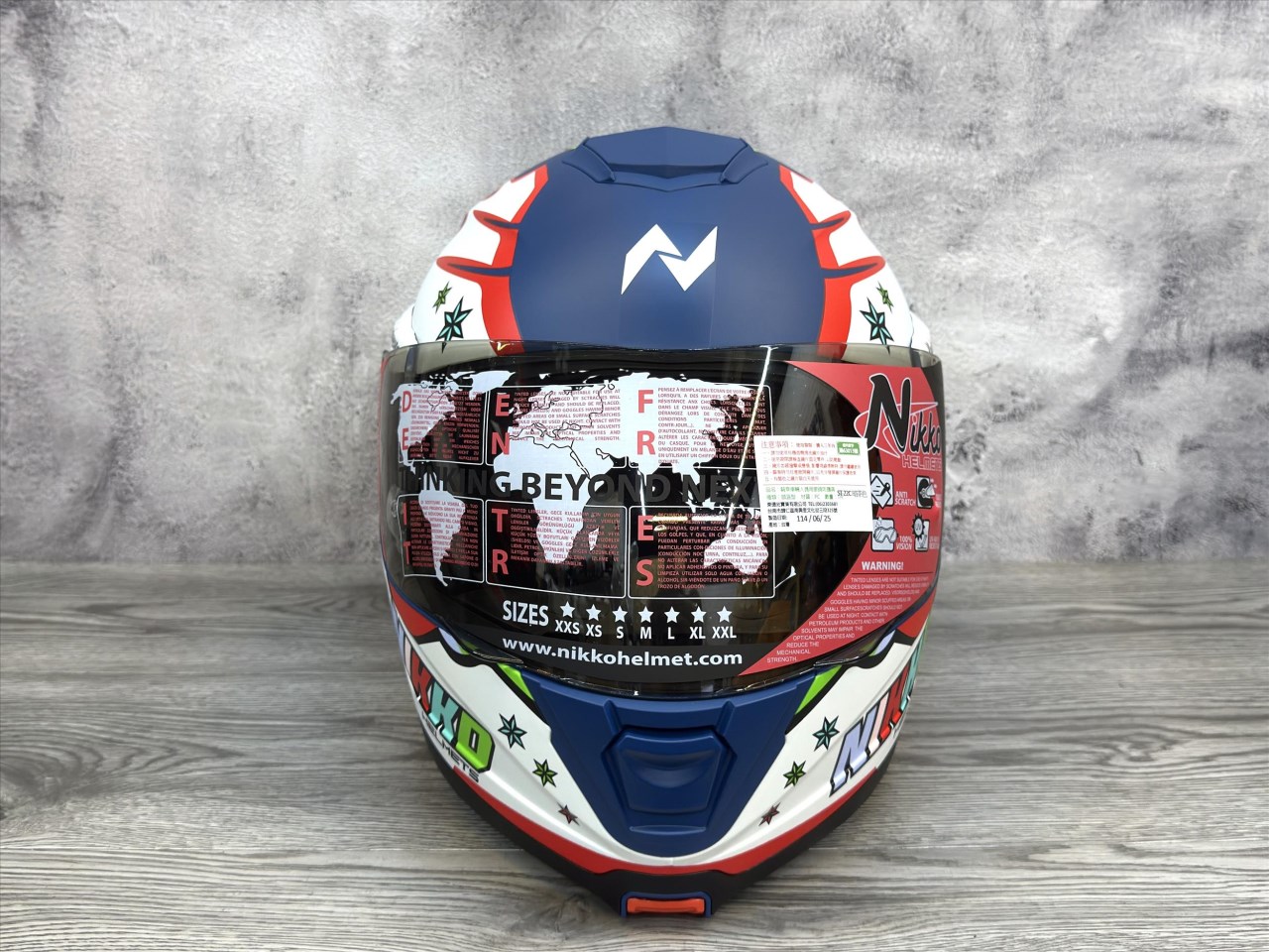 《遠古騎士》Nikko N902 #18 萬花筒 汽水帽 可樂帽 可掀式 全罩安全帽