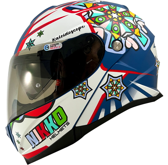 《遠古騎士》Nikko N902 #18 萬花筒 汽水帽 可樂帽 可掀式 全罩安全帽