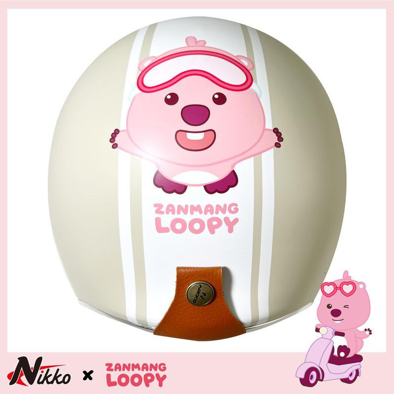 《遠古騎士》NIKKO N401 #40 #41 ZANMANG LOOPY皮革內裡 金色邊條安全帽