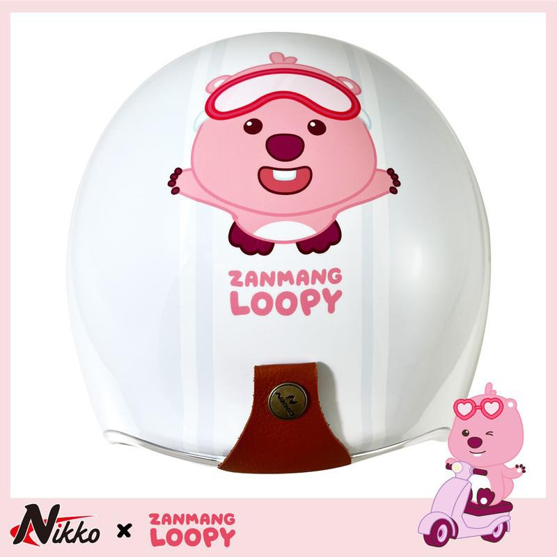 《遠古騎士》NIKKO N401 #40 #41 ZANMANG LOOPY皮革內裡 金色邊條安全帽