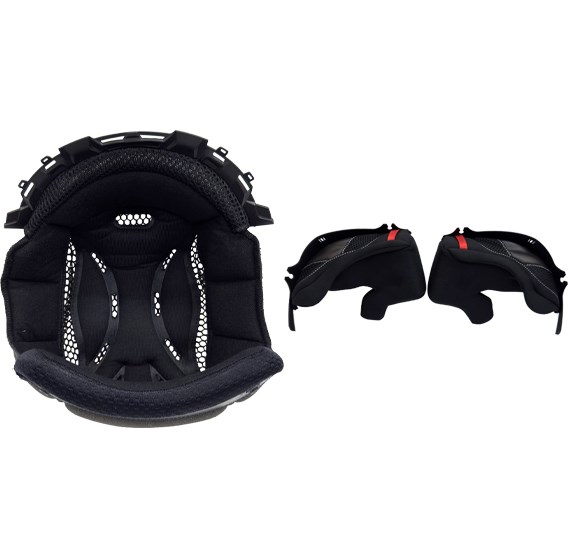 《遠古騎士》NHK K5R 頭頂頭襯/ 臉頰三角 安全帽內襯 全罩帽安全帽 原廠專用配件