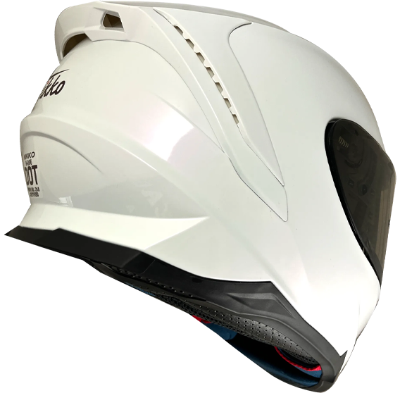 《遠古騎士》Nikko N806Ⅱ 素色 變色白粉 全罩式 內鏡片 安全帽