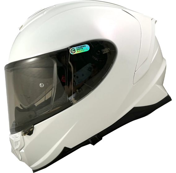 《遠古騎士》Nikko N806Ⅱ 素色 變色白粉 全罩式 內鏡片 安全帽