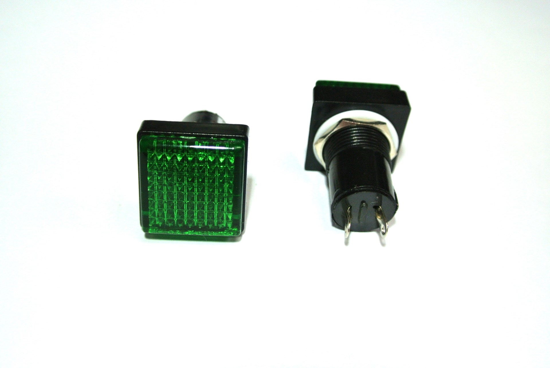鑽石型指示燈 110V 綠 780120G