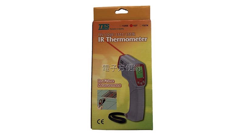 泰仕工業級/可記憶/手持/槍型紅外線溫度計 TES-1327