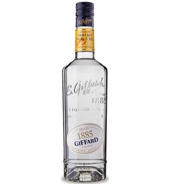 吉法白柑橘香甜酒GIFFARD Parafait Triple Sec