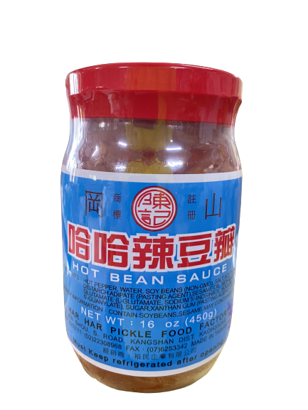 哈哈辣豆瓣450g，香麻帶勁的經典川味佐醬，台南高雄屏東快速配送