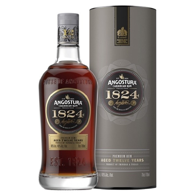 安格式1824－12年深色蘭姆酒Angostura 1824PREMIUM AGED Rum