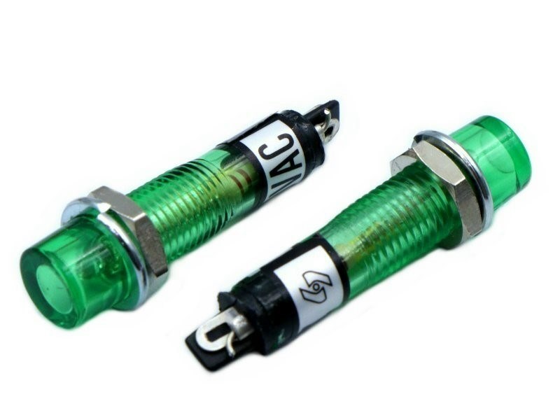 迷你型指示燈  12V 綠