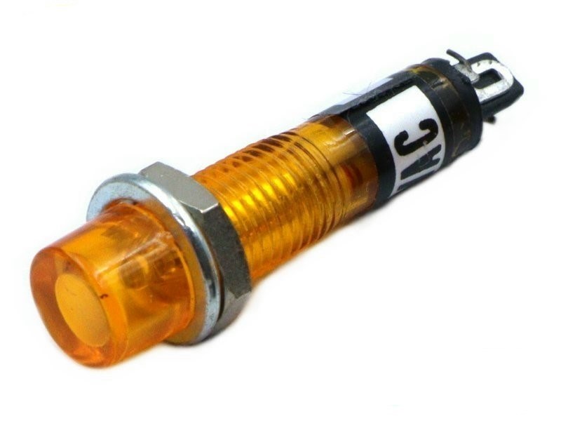 迷你型指示燈  220V 黃