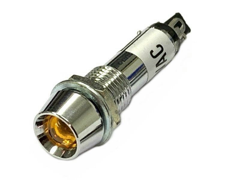 AC110V 鐵殼型指示燈 黃
