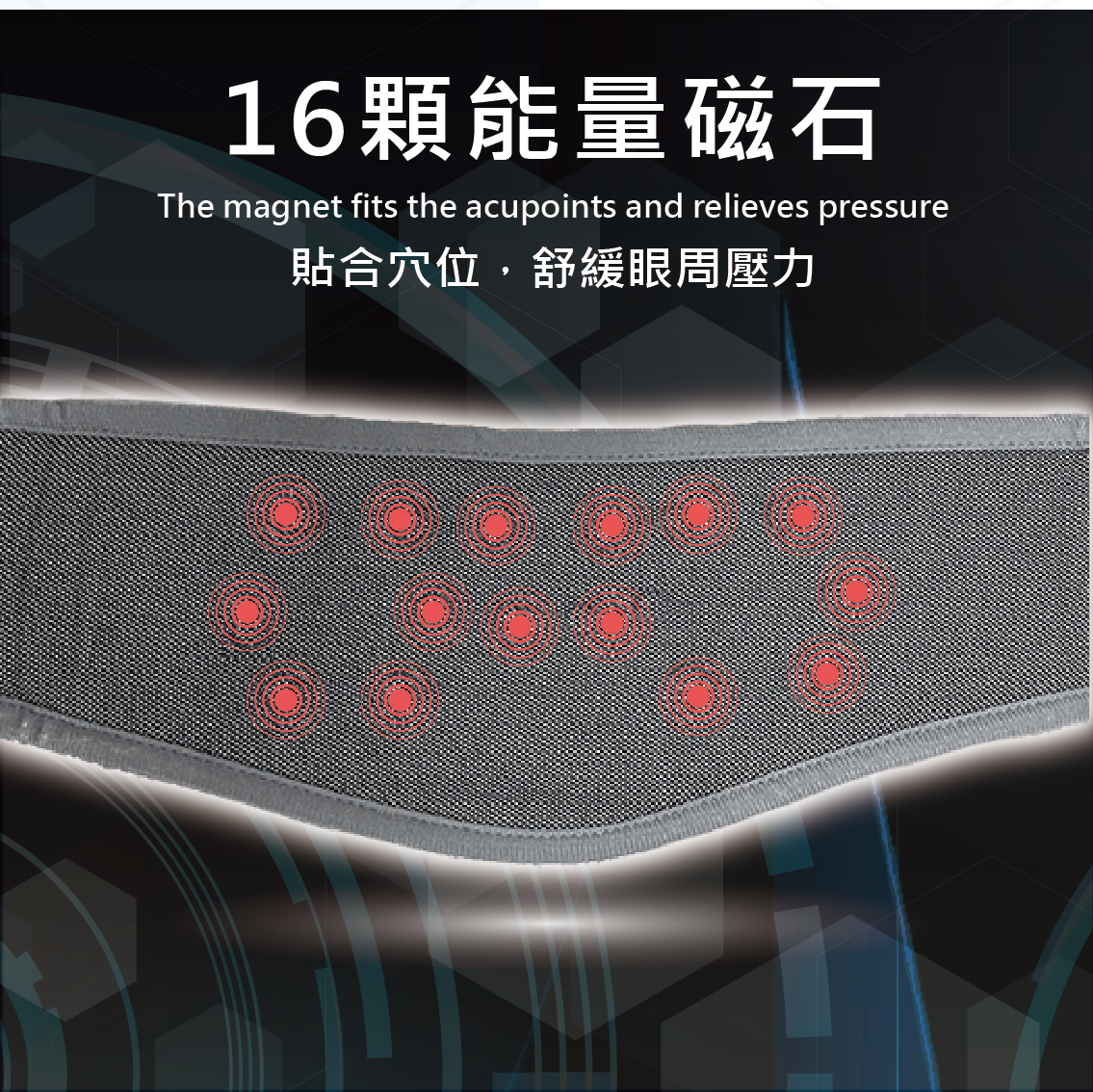 【安德森 保羅】石墨烯高機能磁石眼罩