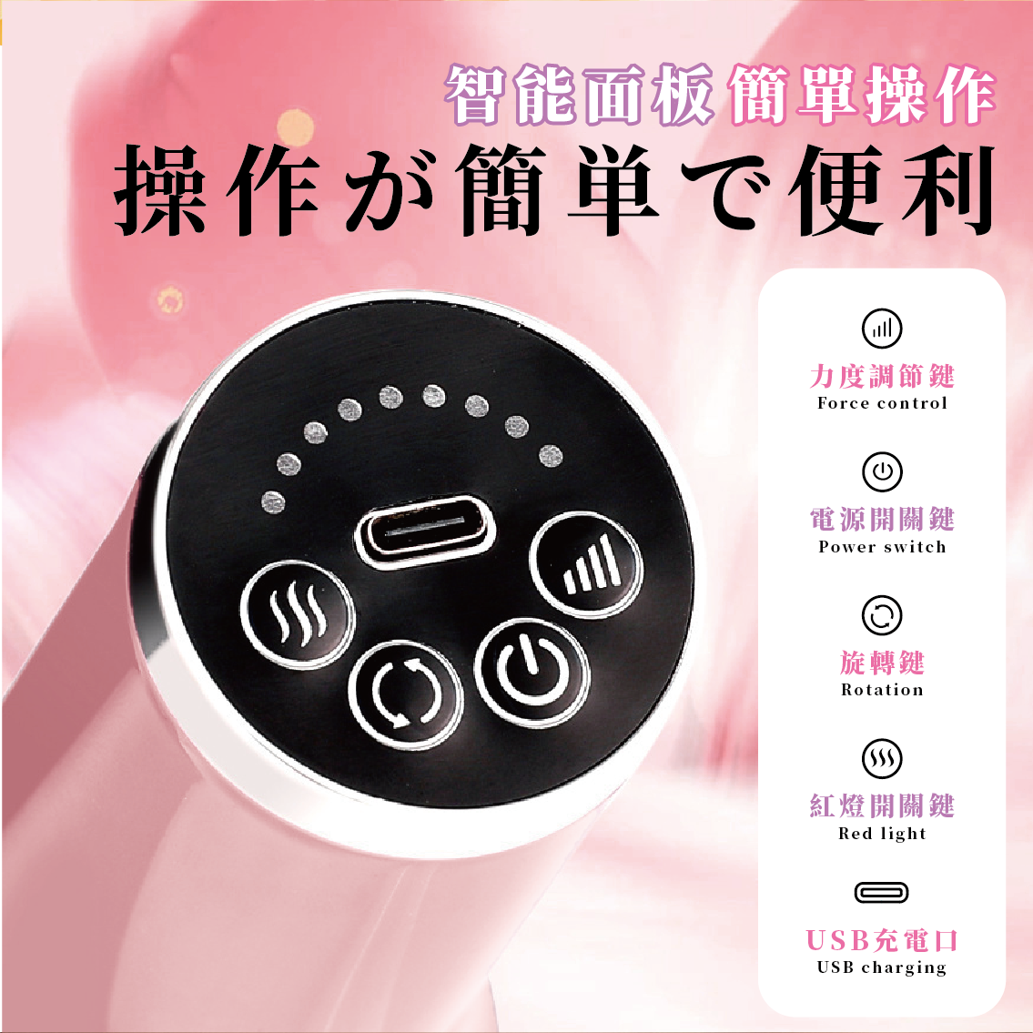 【安德森 保羅】推脂揉腹 - 紅光美容儀