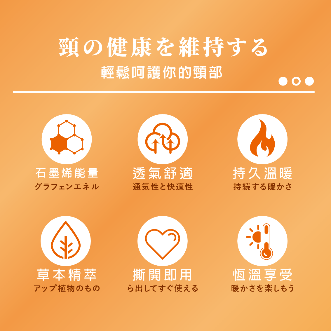 【安德森 保羅】石墨烯蒸氣暖頸貼