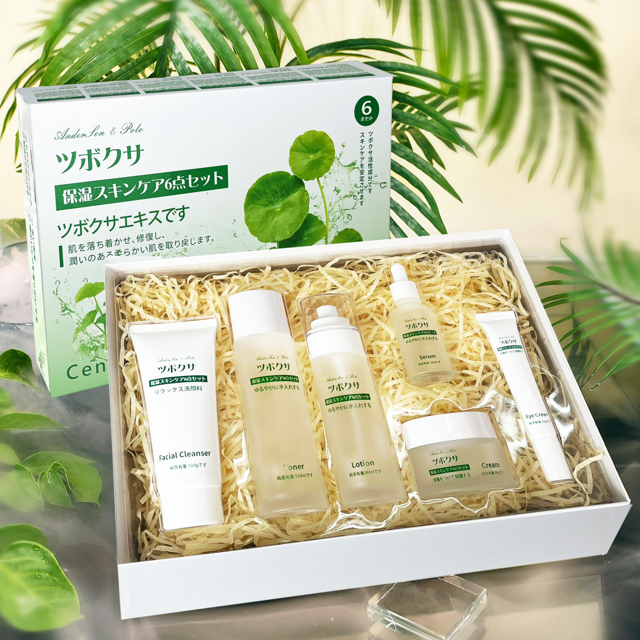 【安德森 保羅】積雪草保濕護膚六件套