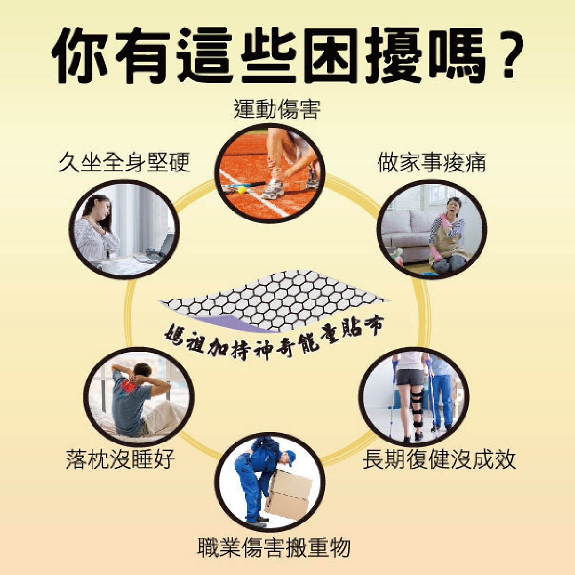 【白沙屯媽祖 × 金品香蕉】石墨烯鈦鍺精油貼布 （1袋）