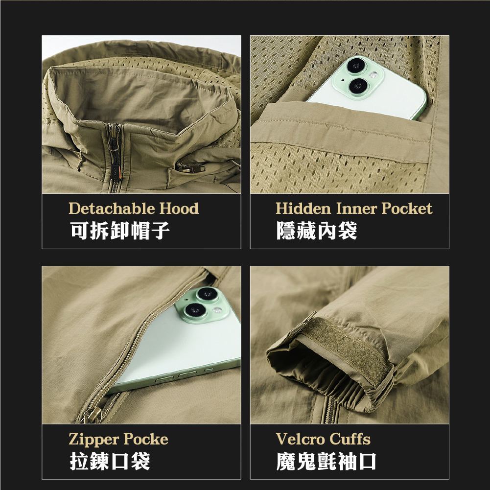 【安德森 保羅】 防風時尚衝鋒外套