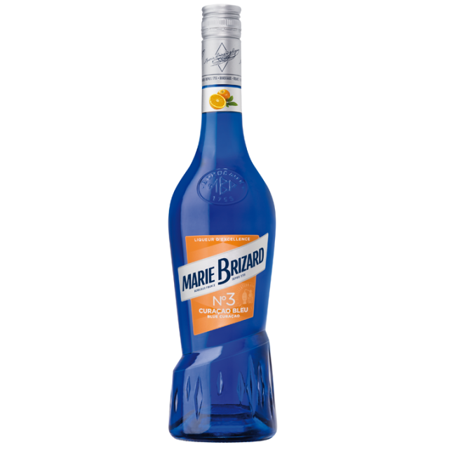 瑪莉白莎MB藍柑橘香甜酒 Marie Brizard Blue Curacao Liqueur