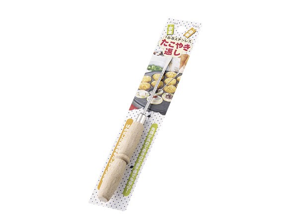 日本製  ECHO 0332-116 章魚燒轉動叉-扁平  章魚燒  章魚燒專用叉   4954309091541