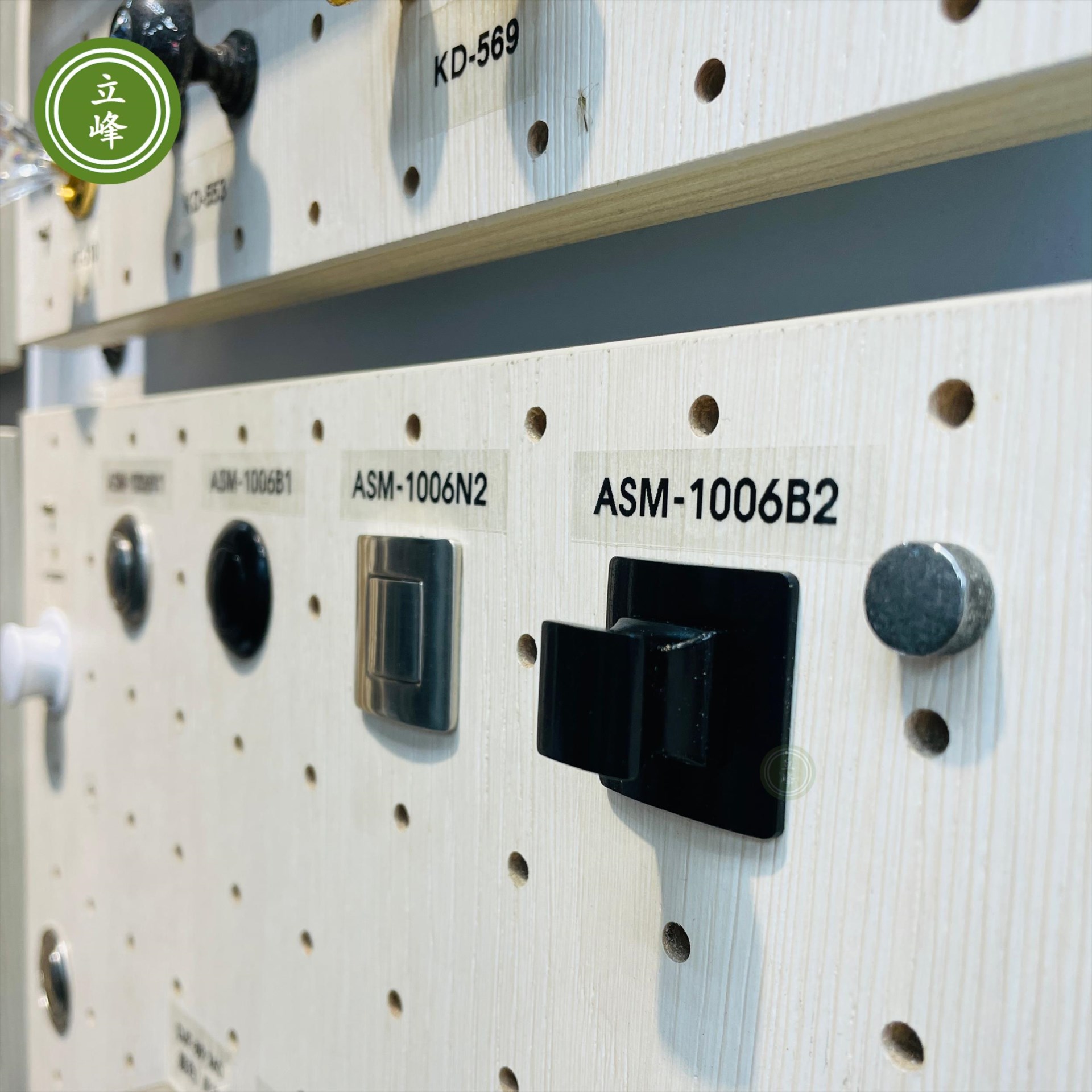 ASM-1006B2【圓型 黑色】暗取手  