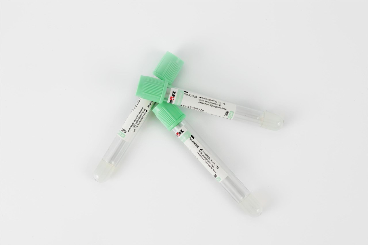 SUNMAX真空綠頭管（肝素/分離膠）