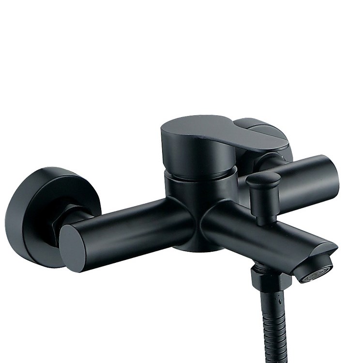 霧黑沐浴龍頭二出水