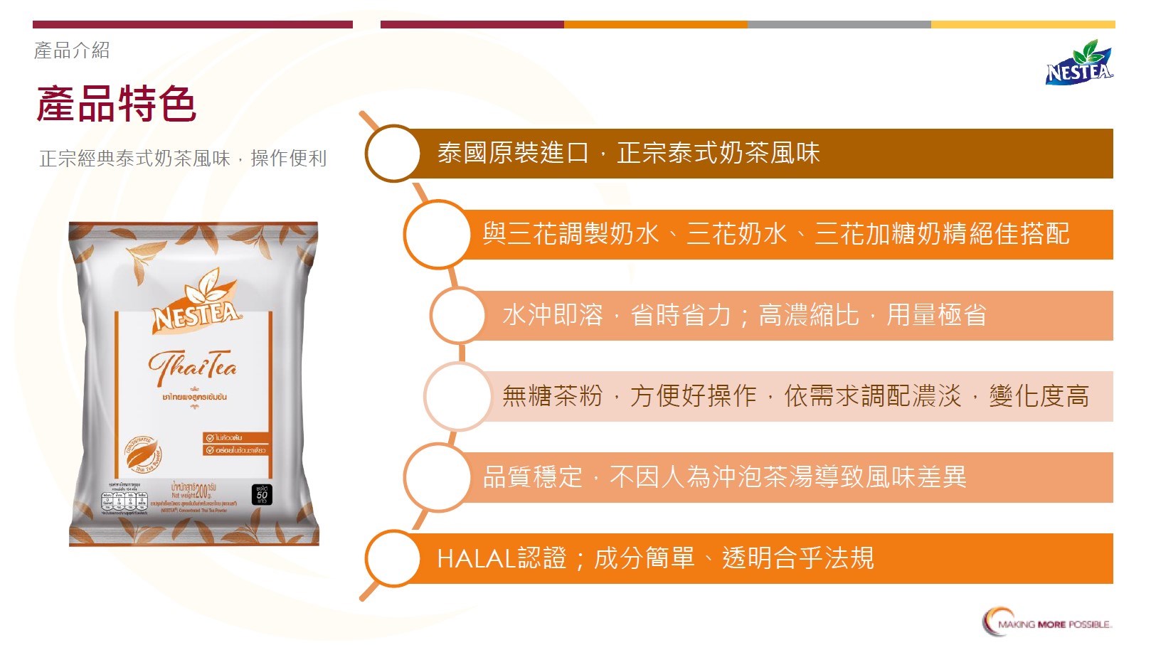 雀巢 泰式 即溶茶粉 200g 