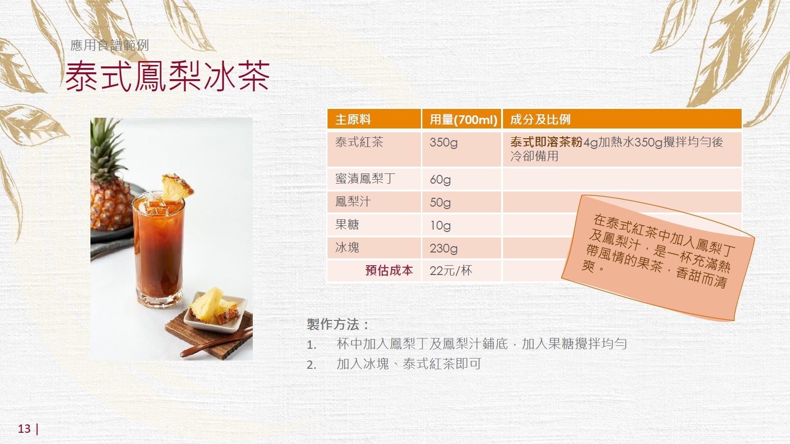雀巢 泰式 即溶茶粉 200g 