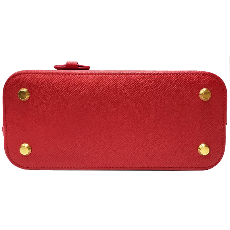 【Balenciaga 】518873 經典Balenciaga 印字手提／斜背兩用包(紅色)