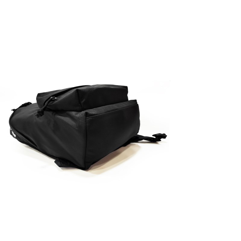【Balenciaga 】565798 Wheel系列刺繡大LOGO尼龍後背包/雙肩包(黑色)