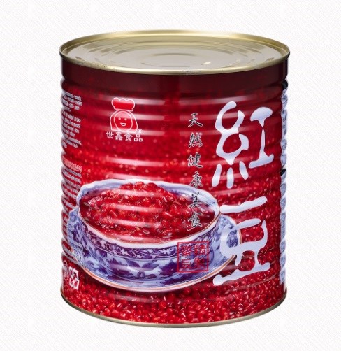 世鑫 紅豆罐頭 3300g 即食紅豆 蜜紅豆