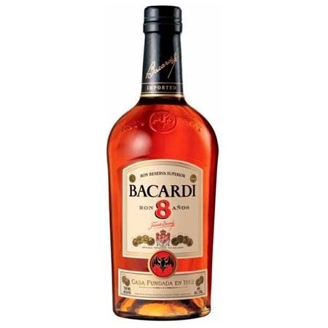 百家得 8年陳釀蘭姆酒Bacardi 8 Rum