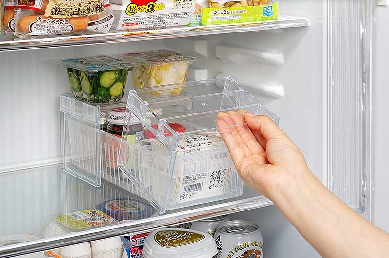 日本製  inomata 0387.0388 冰箱冷藏庫整理架  