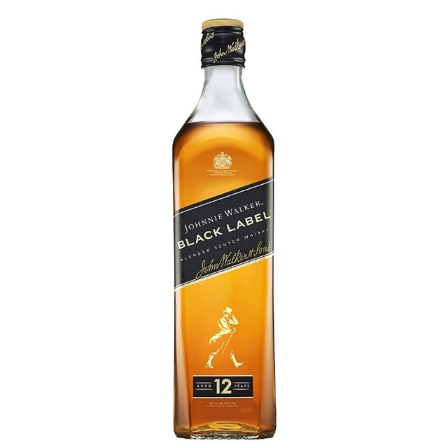 約翰走路黑牌12年調和威士忌 1L Johnnie Walker Black Label 12 Years Old Blend Scotch Whisky