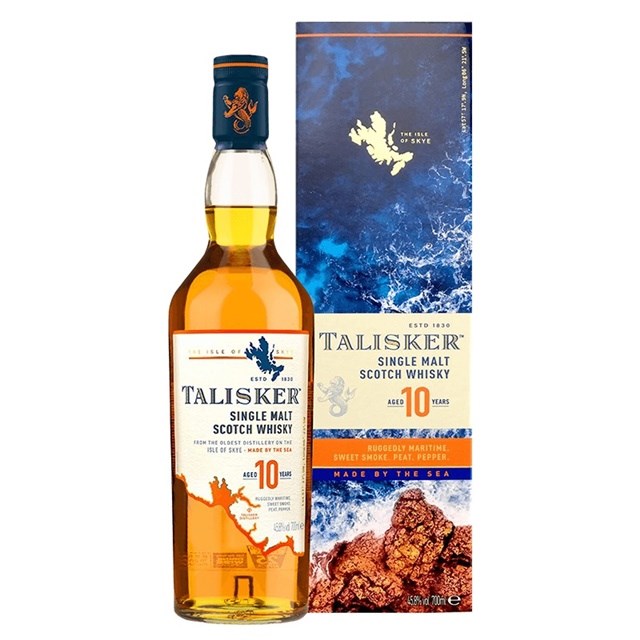 泰斯卡 10年單一麥芽威士忌 TALISKER 10 YEARS SINGLE MALT SCOTCH WHISKY