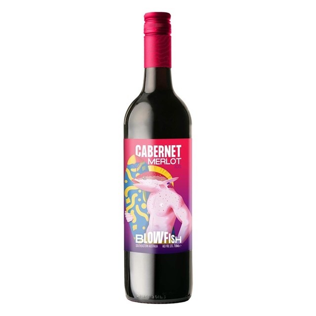 寶貝魚卡本內梅洛紅酒2021Blowfish Cabernet Merlot