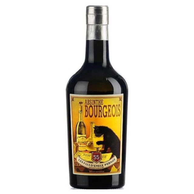 喝艾碧斯的貓 Absinthe Bourgeois 55°Les Fils D'Emile Perno