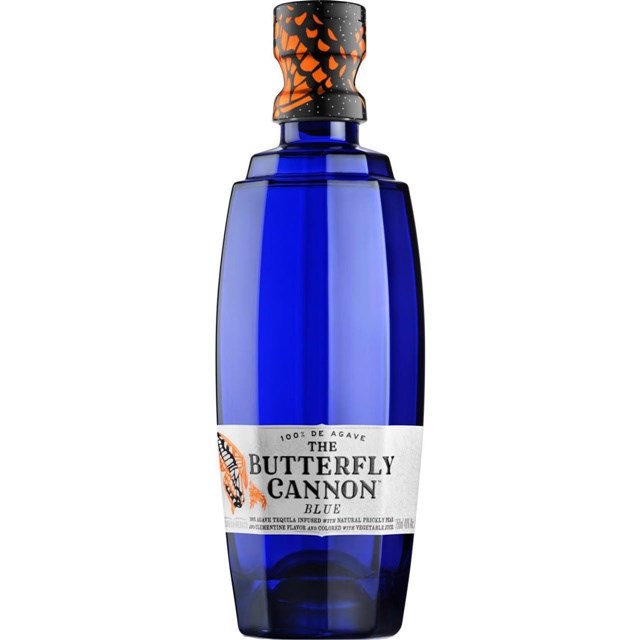 蝴蝶加濃龍舌蘭-藍鑽Blue BUTTERFLY CANNON BLUE TEQUILA