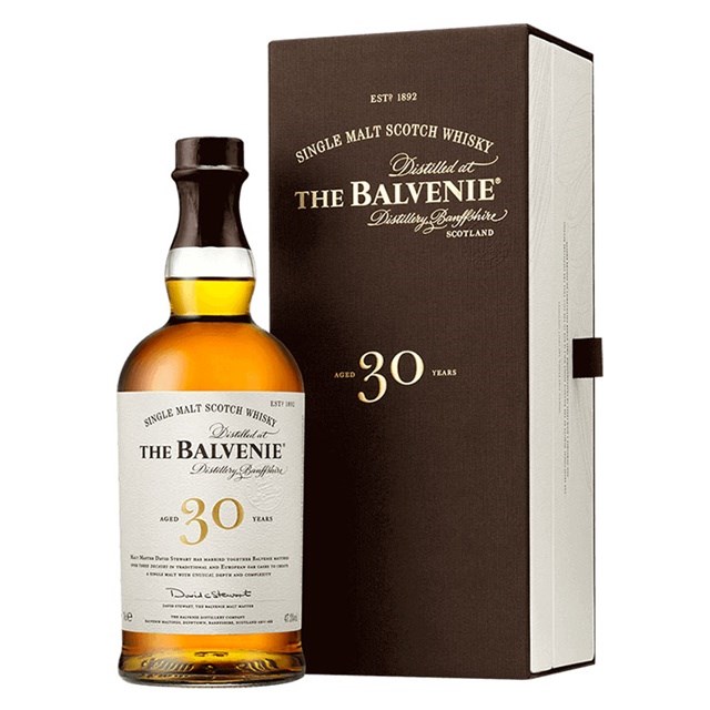 百富30年單一麥芽蘇格蘭威士忌 Balvenie 30 Years Old Single Malt Scotch Whisky(請洽詢)